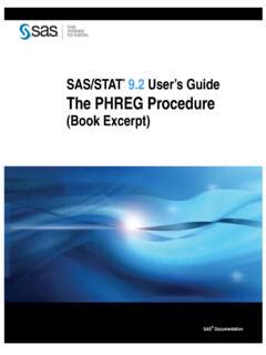 pfreg|SAS/STAT (R) 9.2 User's Guide, Second Edition.